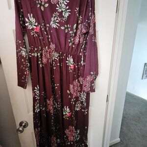 Floral Long Sleeve Dress